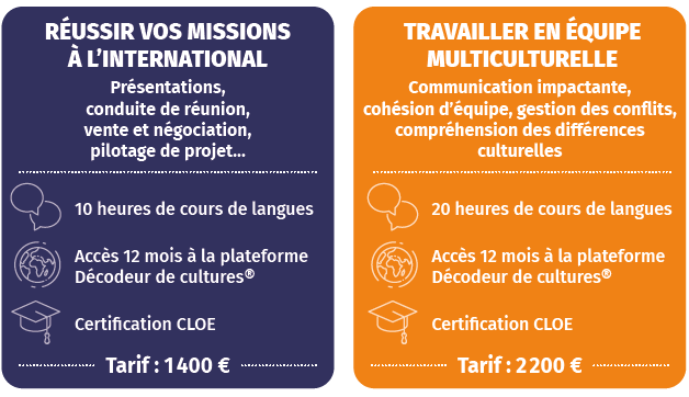 Deux parcours pour r&eacute;pondre &agrave; vos objectifs : en individuel et en &eacute;quipe